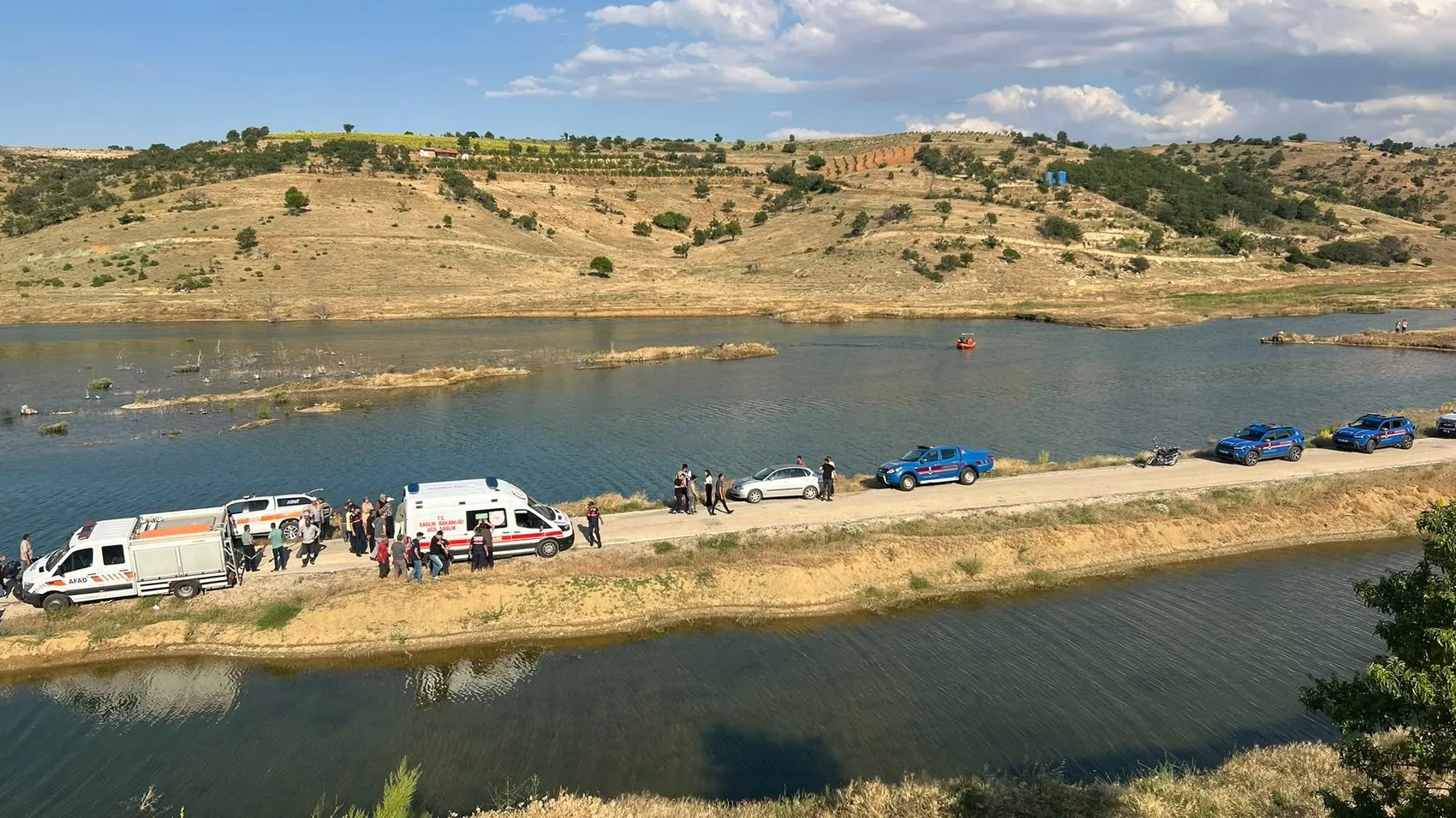 Karaman'da gölete giren 15 yaşındaki İsmail hayatını kaybetti