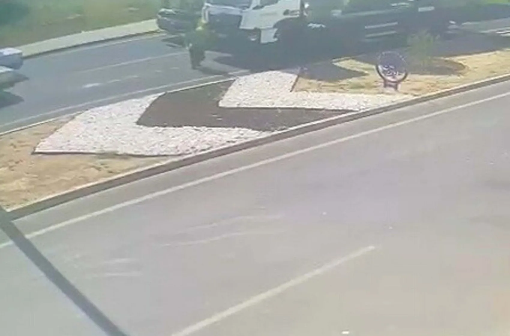 Aydın’da beton mikseri dehşeti kamerada