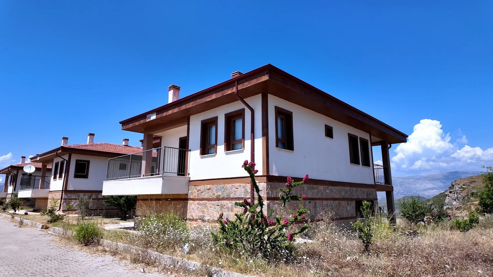 Manavgat yangınında küle dönen evlerin yerinde bugün huzur var