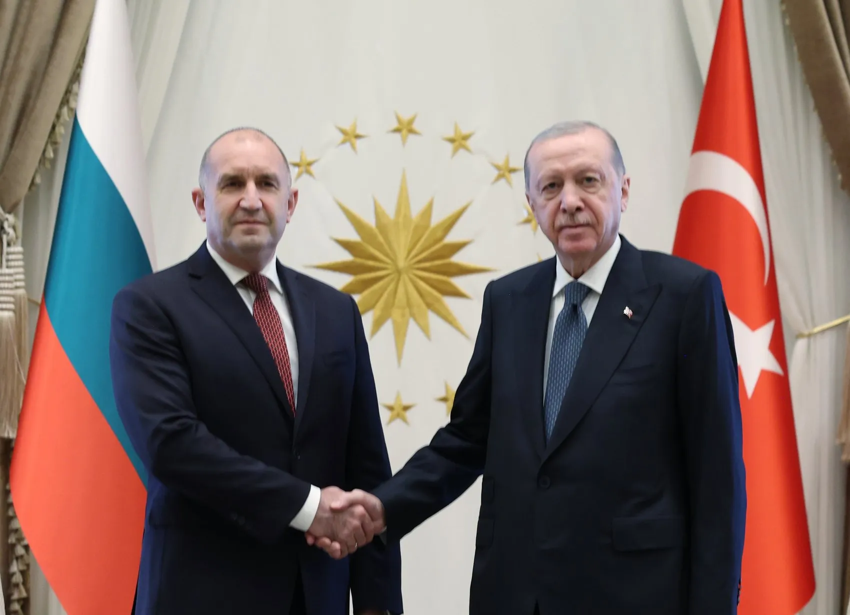Erdoğan Ankara'da Bulgaristan Başbakanı Radev ile bir araya geldi