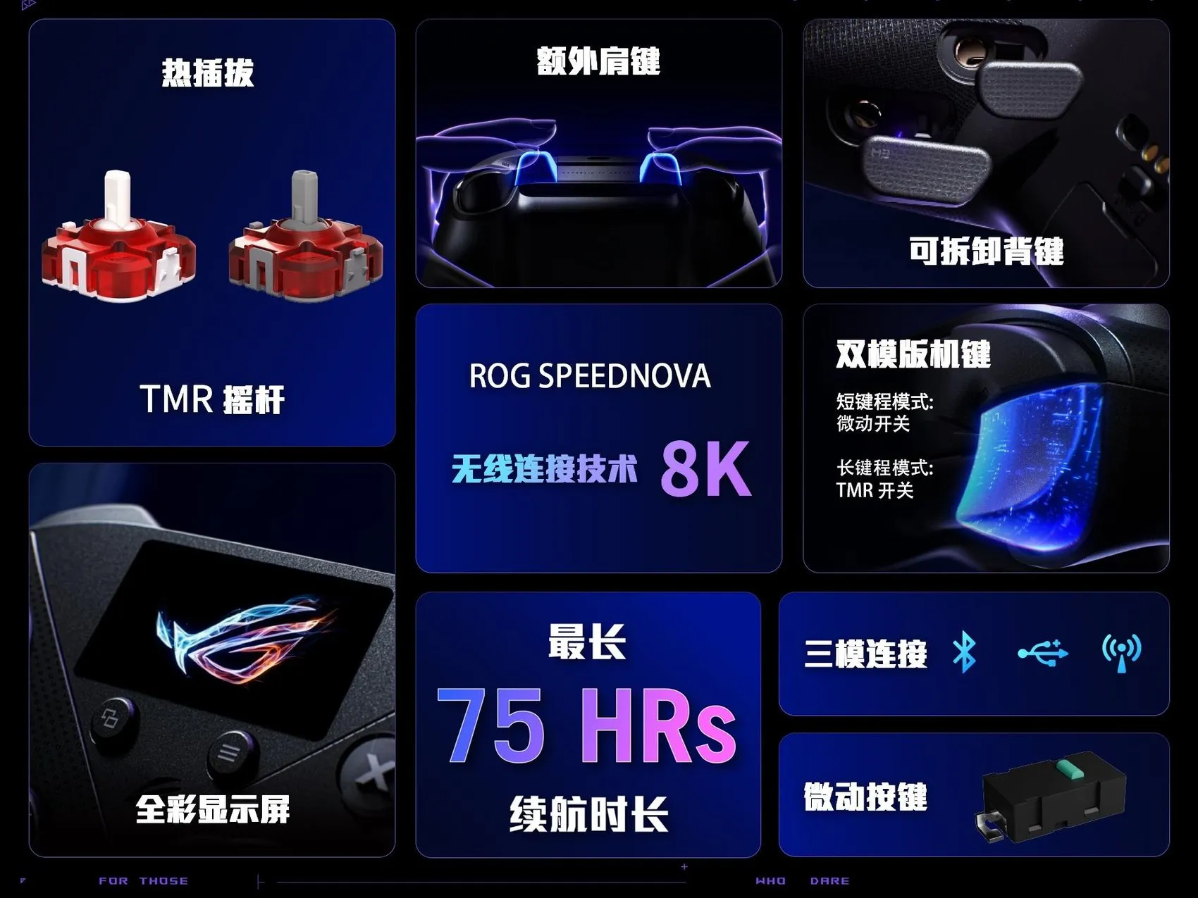 ASUS ROG Raikiri II Pro kontrol cihazı