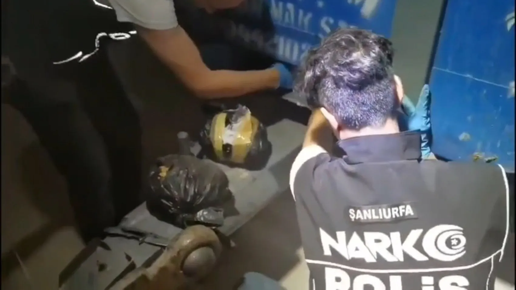Şanlıurfa'da traktörde uyuşturucu sevkiyatı yaparken yakalandı