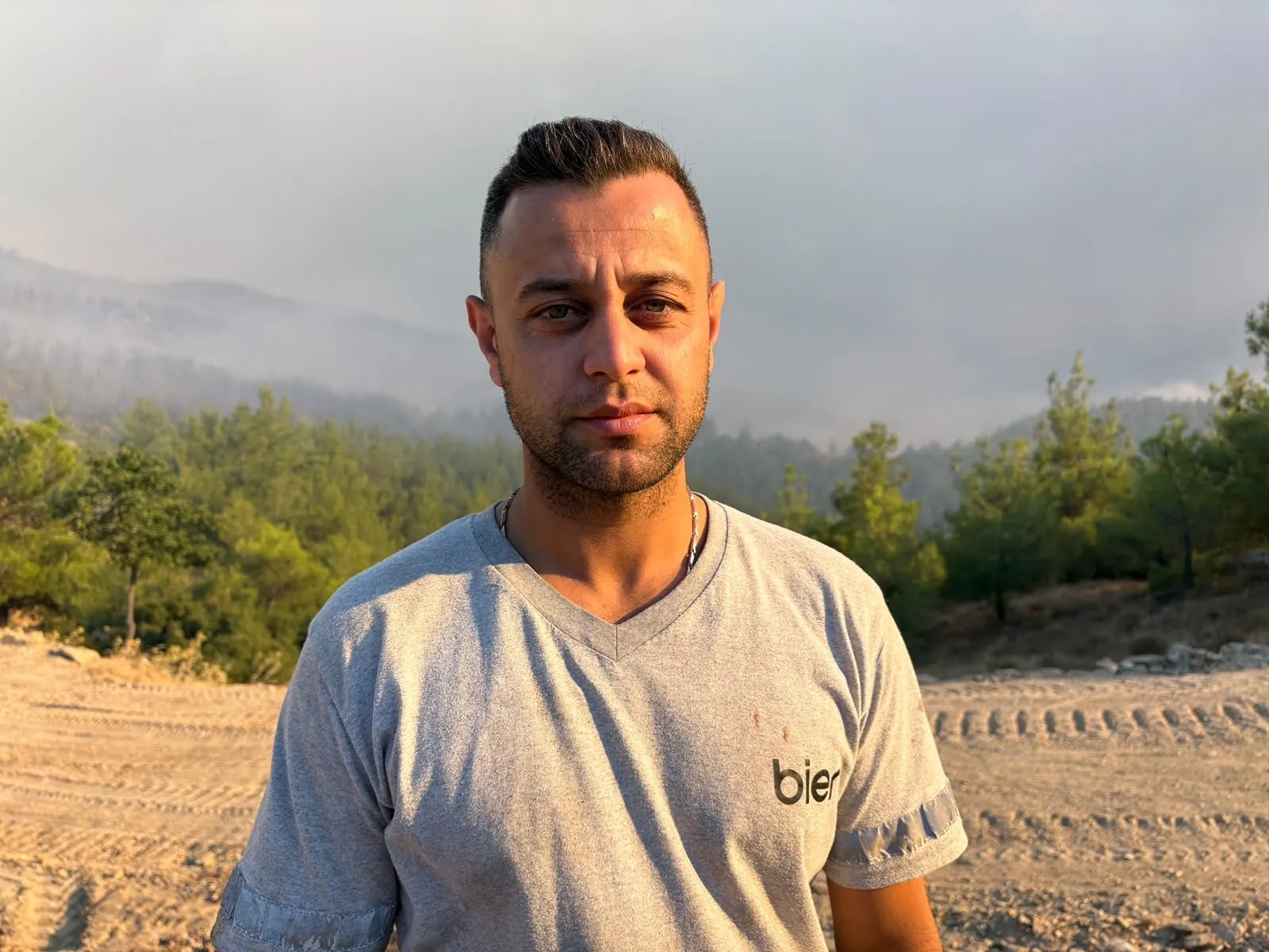 Aydın Çine’de alevlerin arasında kalan hayvanları vatandaşlar kurtardı