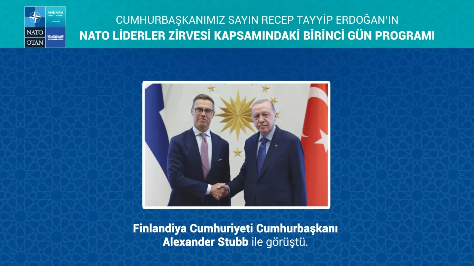 Erdoğan NATO zirvesinde diplomasi trafiğini hızlandırdı