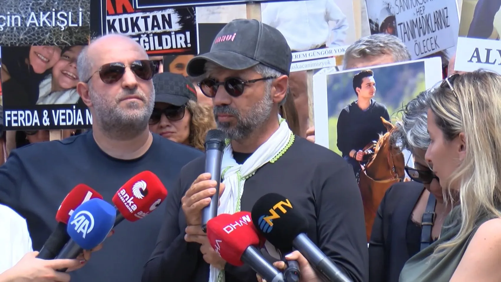 Kartalkaya yangını mağdurları adalet arayışı için Ankara'ya yürüdü