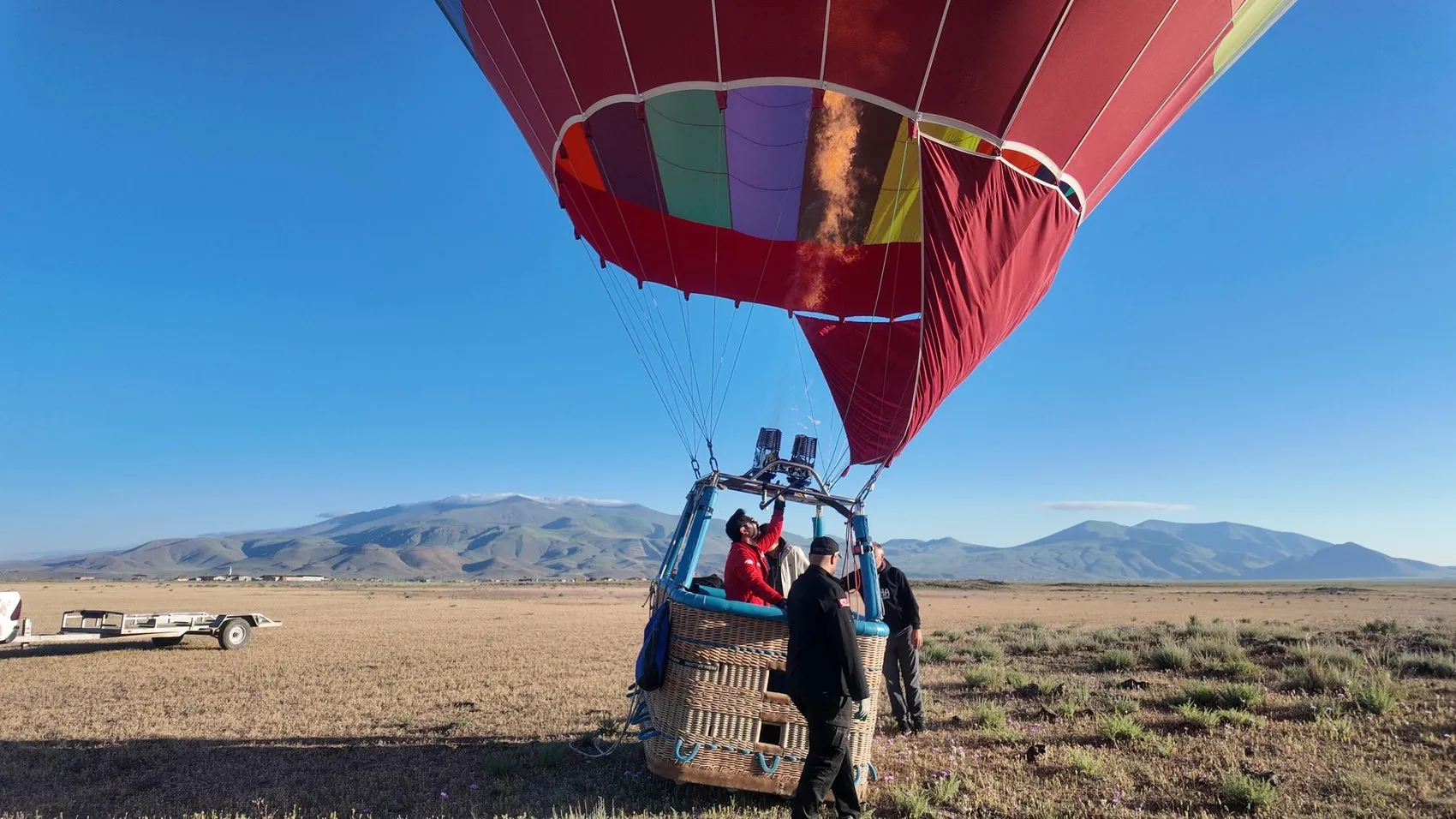 Doğubayazıt semalarında balonlu turizm dönemi başlıyor