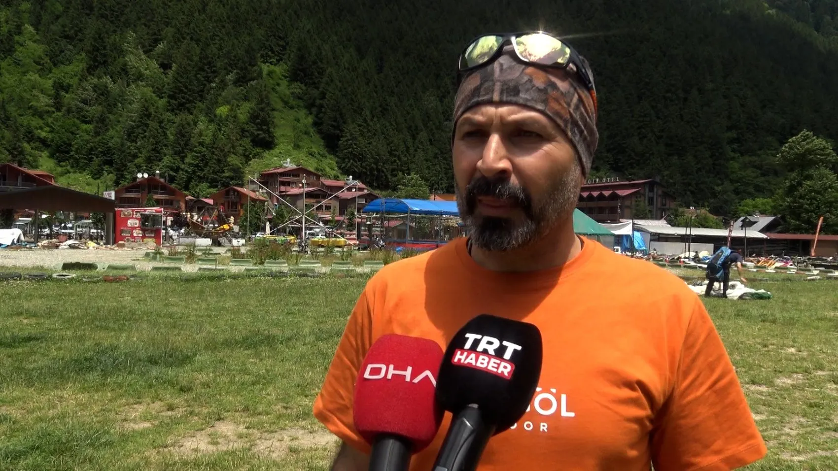 Uzungöl’de yamaç paraşütü sezonu heyecanı başladı