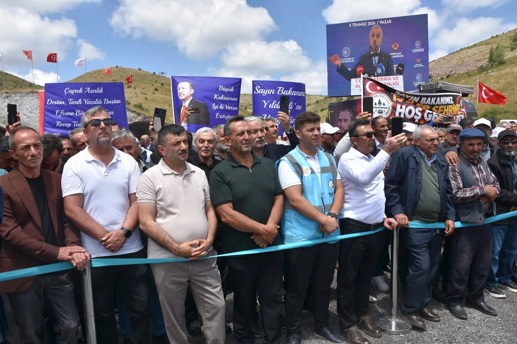 Sivas ve Tokat arası 5 dakikaya iniyor