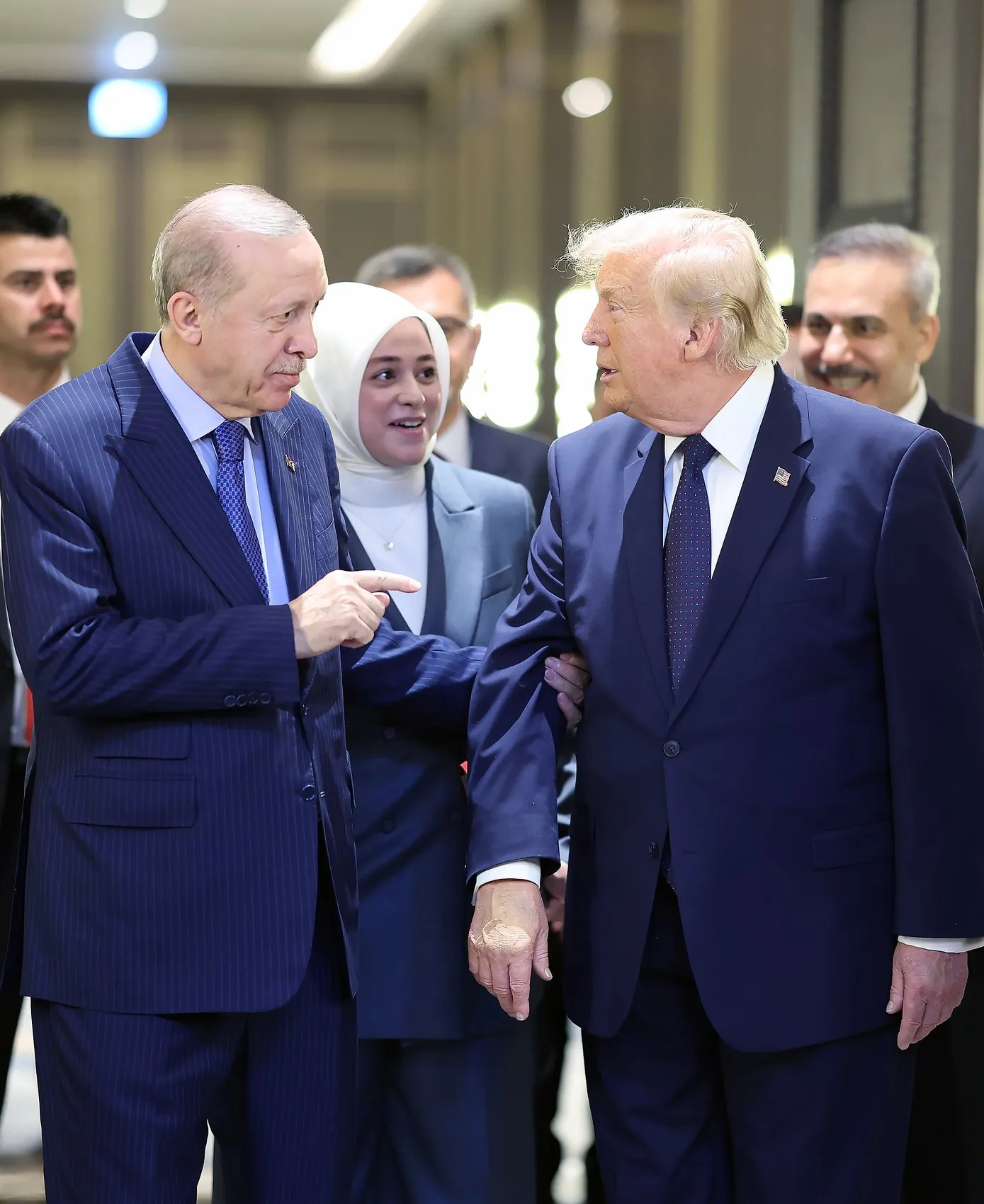 Trump Ankara ziyaretine başladı