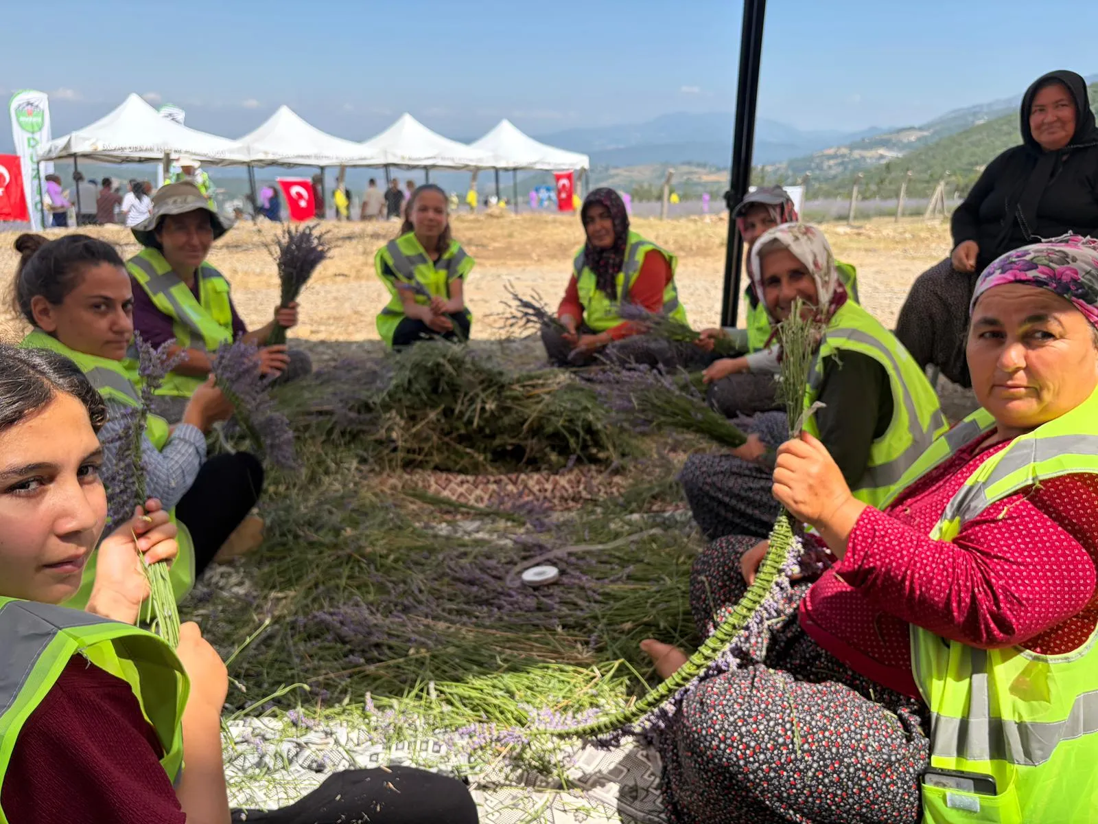 Osmaniye'de lavanta bahçesi 11 yaşındaki Uygar için açıldı