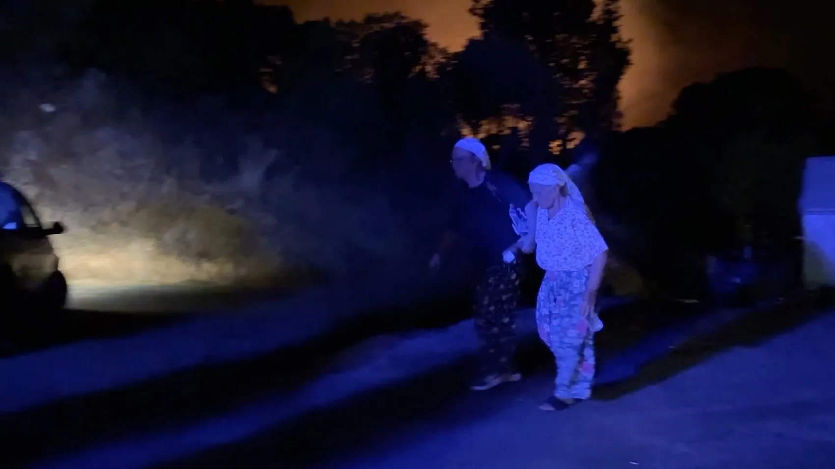 Aydın Çine’de yangın alarmı Bir mahalle tamamen boşaltılıyor