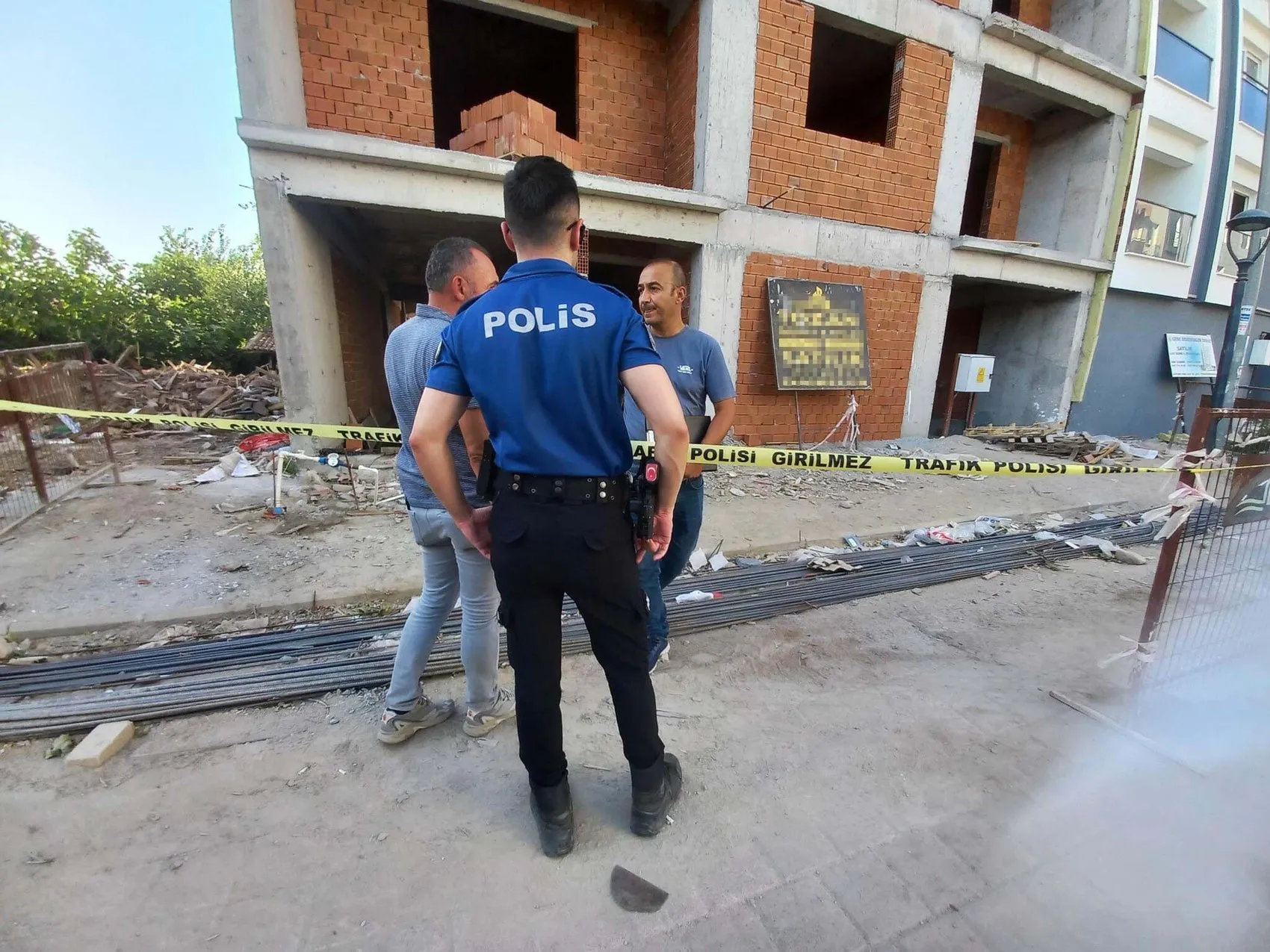 Manisa'da inşaat kazası 52 yaşındaki işçiyi hayattan kopardı