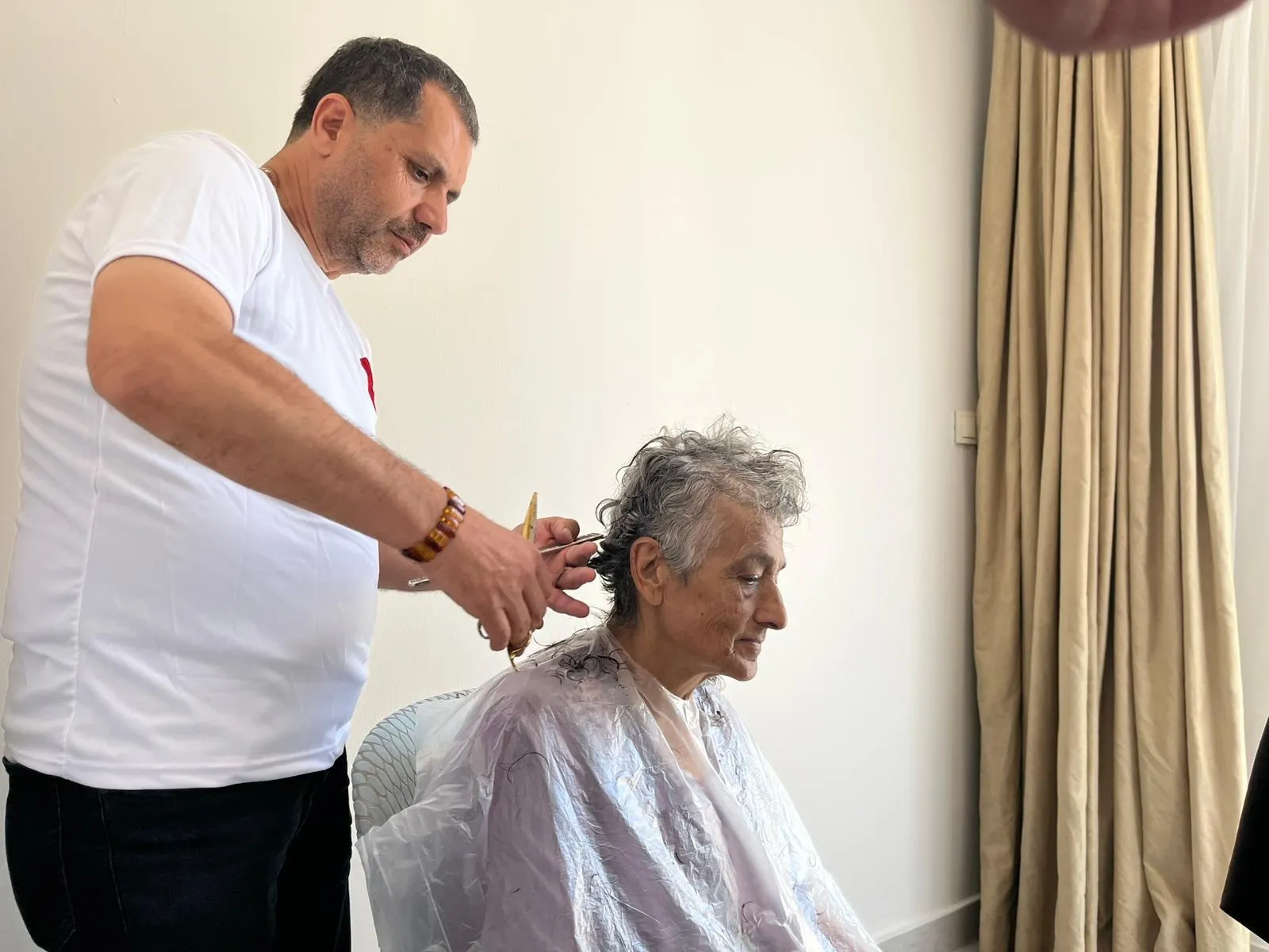 Kanser hastalarına moral veren dokunuş