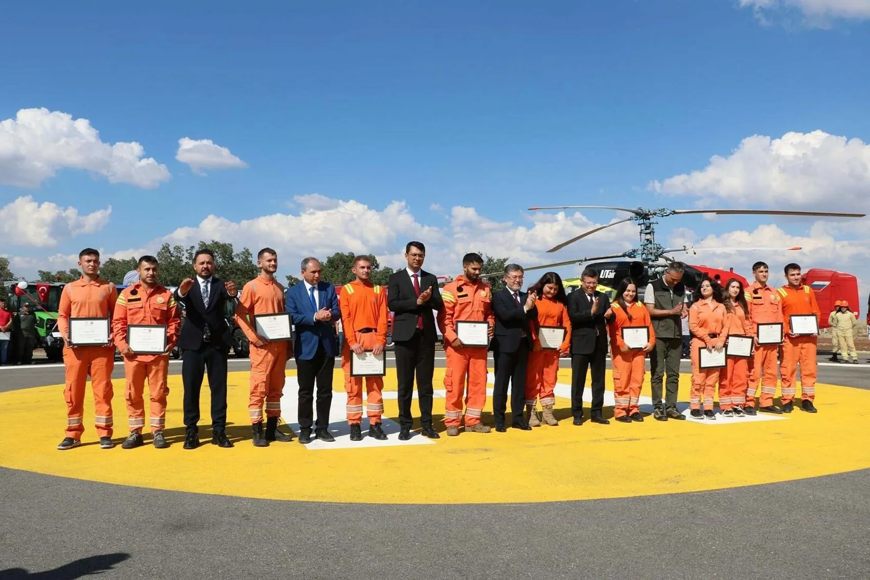 Orman köylüsüne ekipman desteği Yangınla mücadele sahada başlıyor