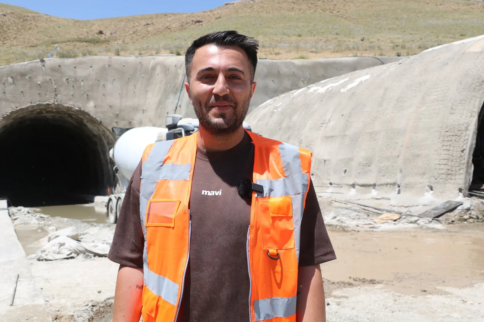 Yüksekova'da yeni tünel çalışmaları hız kazandı