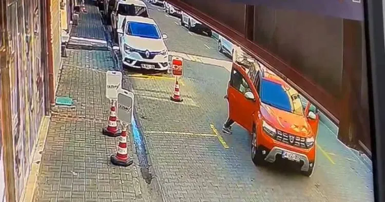 İstanbul’da el freni unutulan araçlar tehlike saçtı
