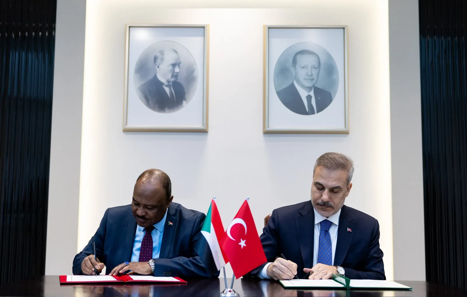 Dışişleri Bakanı Fidan Sudanlı mevkidaşı Salem’i Ankara’da ağırladı