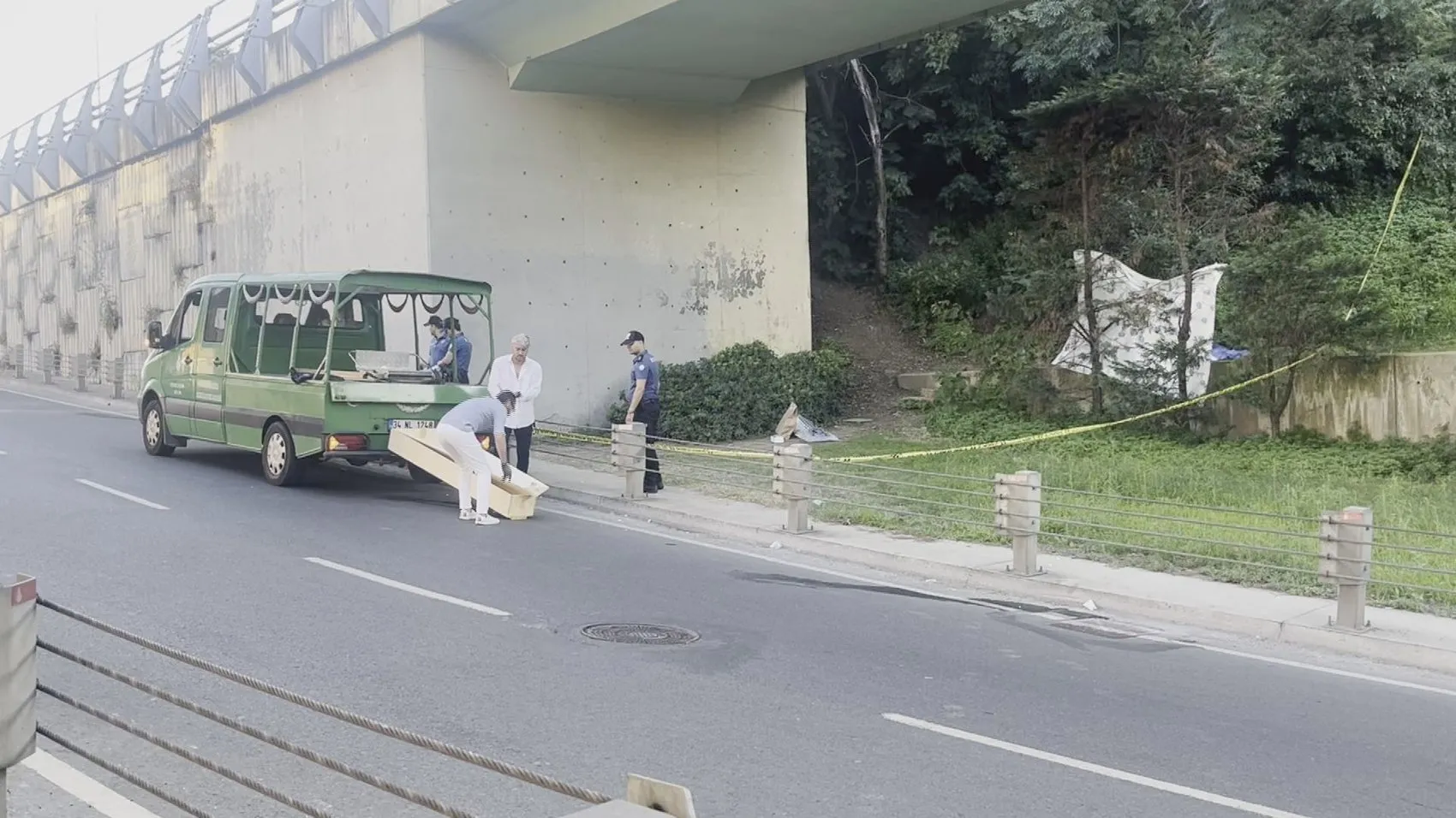 Şişli'de Kağıthane Tüneli çıkışında cansız beden bulundu