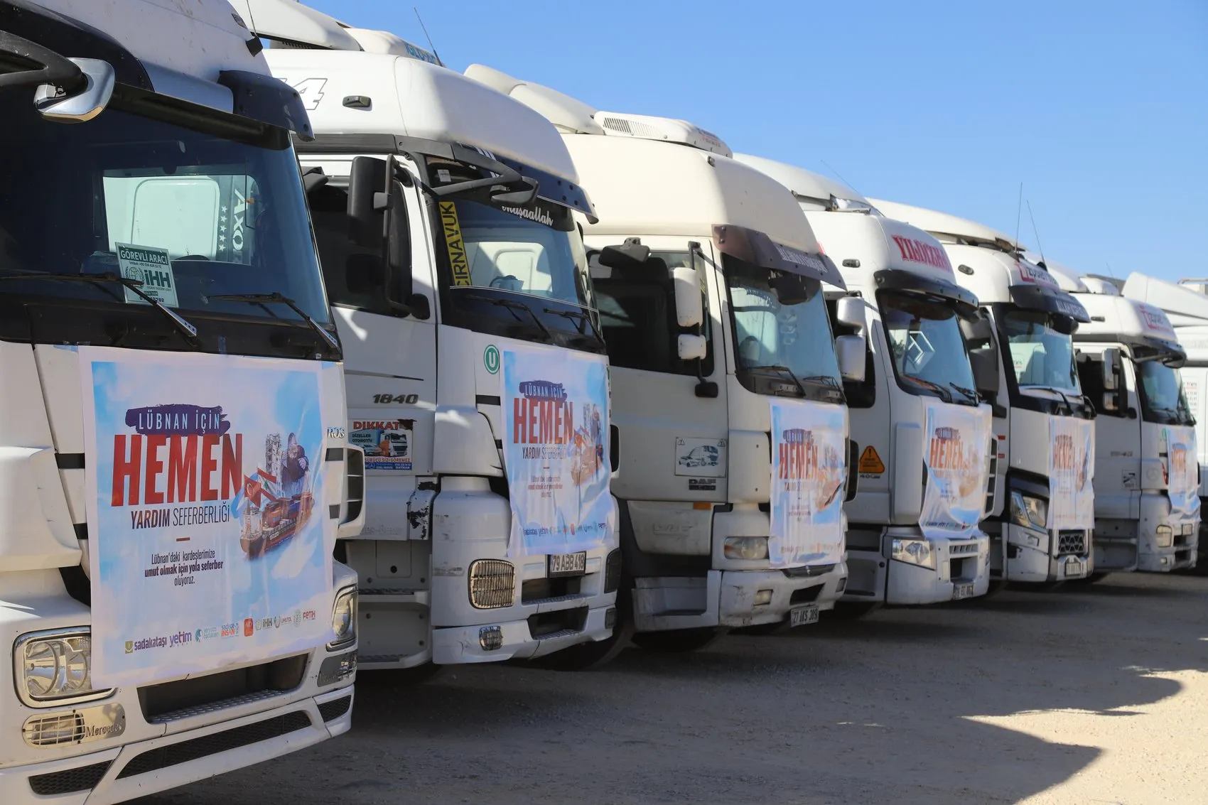 Türkiye'deki sivil toplumdan Lübnan'a 1,2 milyar liralık yardım eli