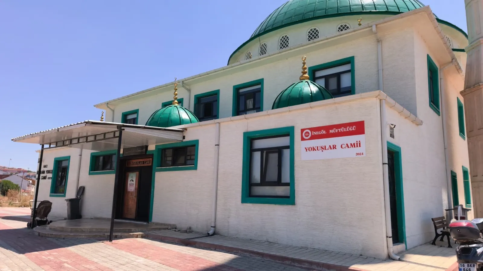 İnegöl'de camiye giren hırsız iki aylık bağışı dakikalar içinde çaldı