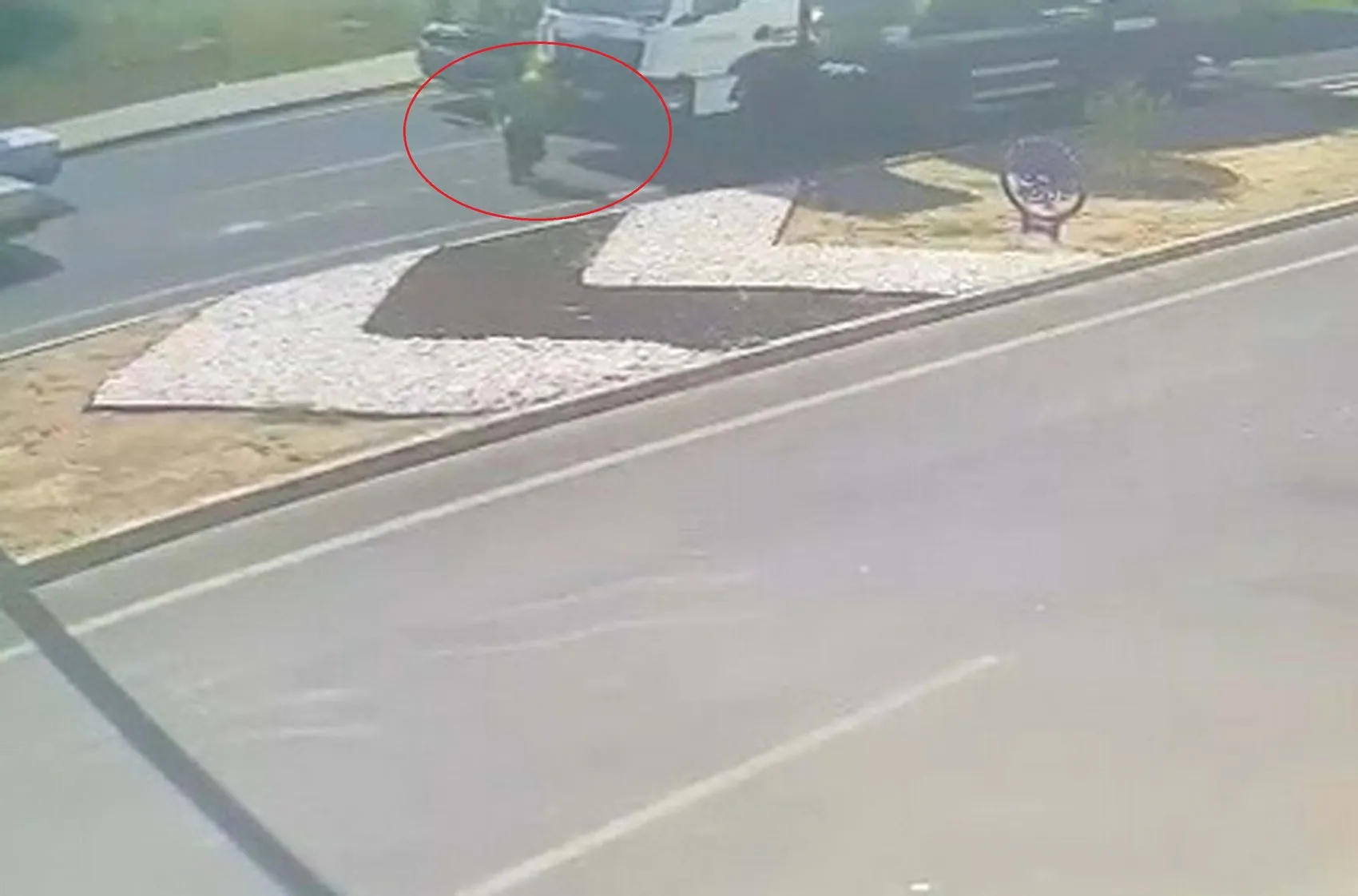 Aydın’da beton mikseri dehşeti kamerada
