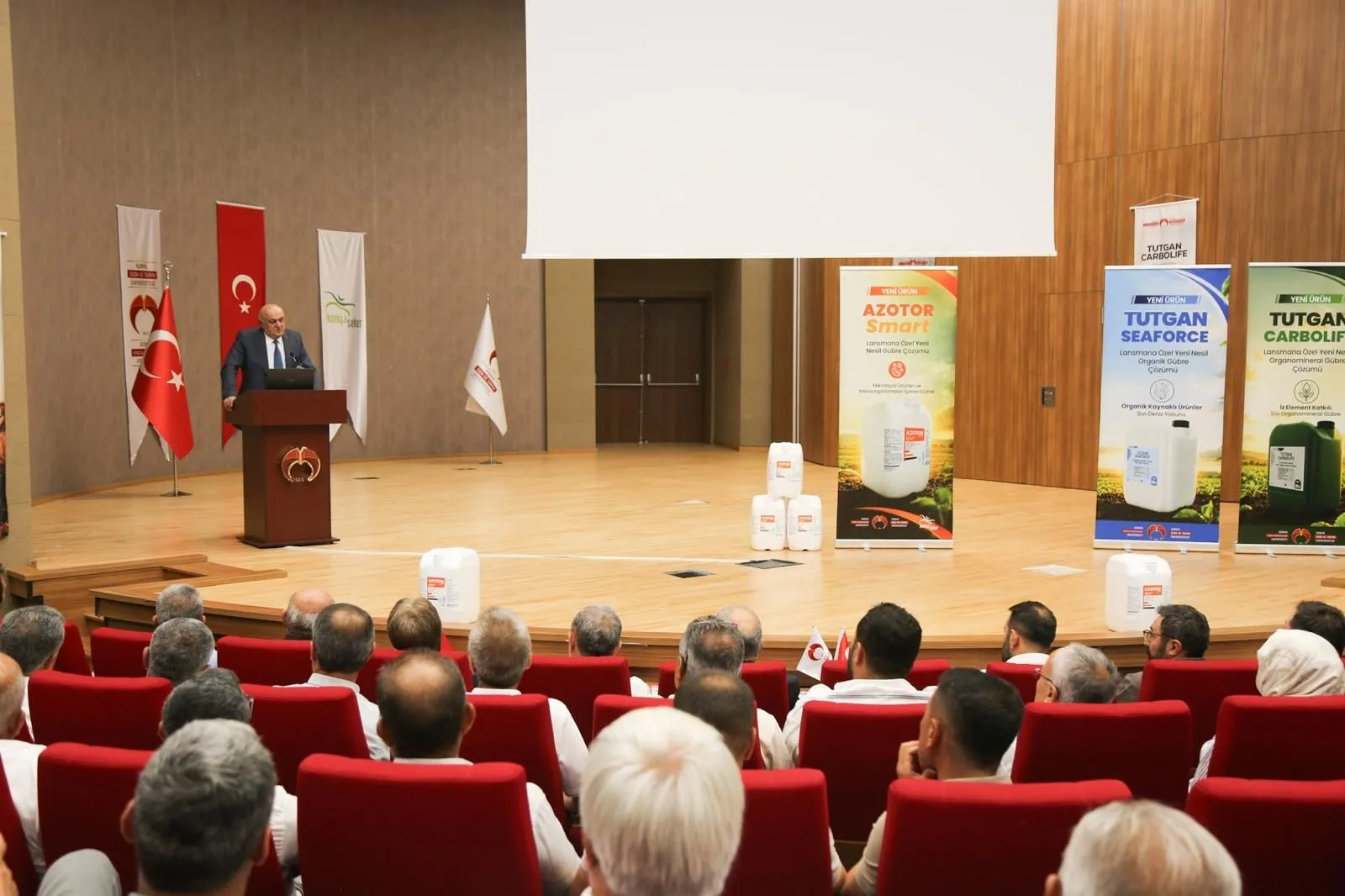 Konya’da tarlaların verimini artıracak yerli mikrobiyal gübre dönemi