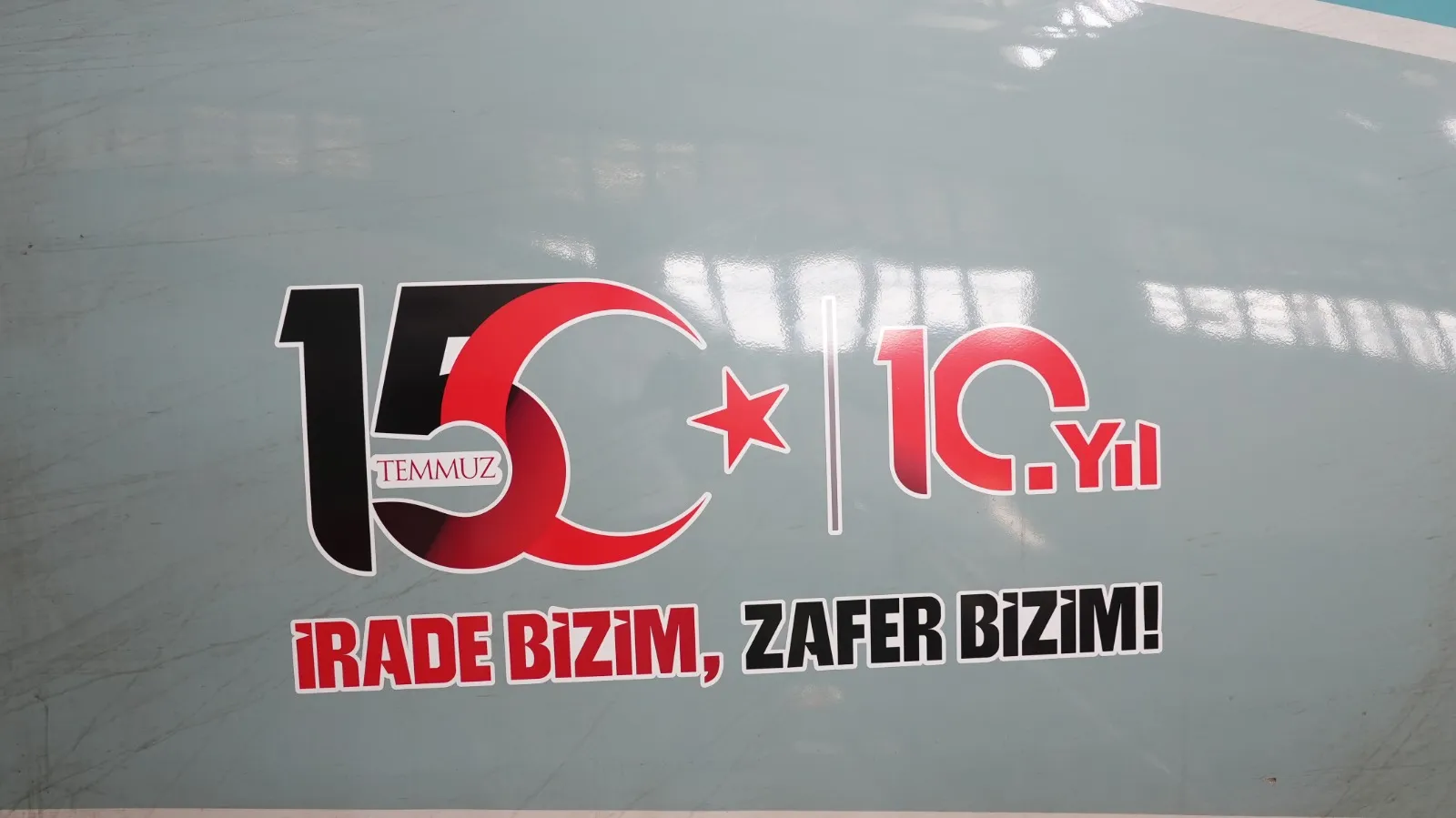 Yüksek Hızlı Trenlerde 15 Temmuz Temalı Özel Tasarım Dönemi