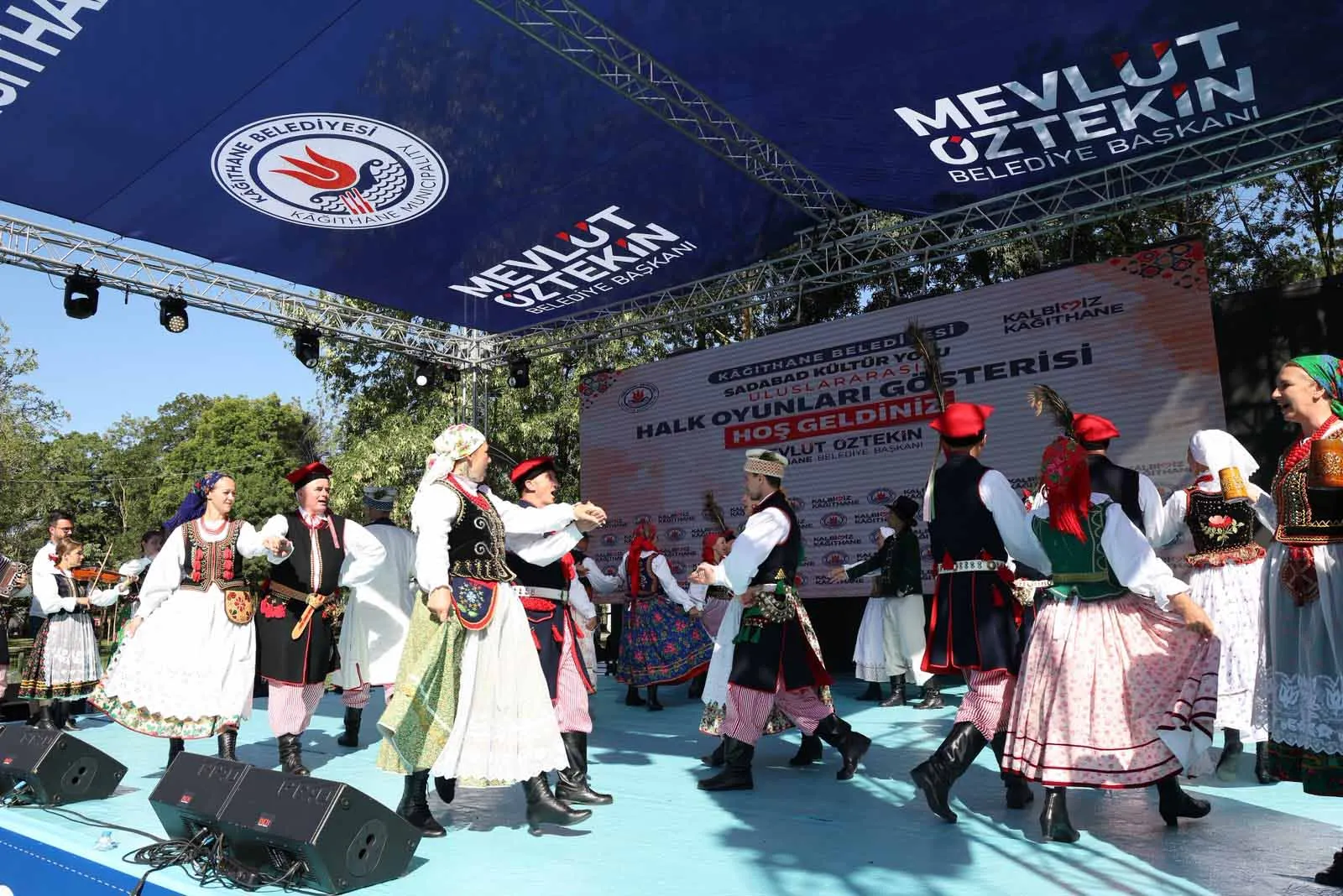 Kağıthane’de binlerce kişilik şölen havası yaşandı