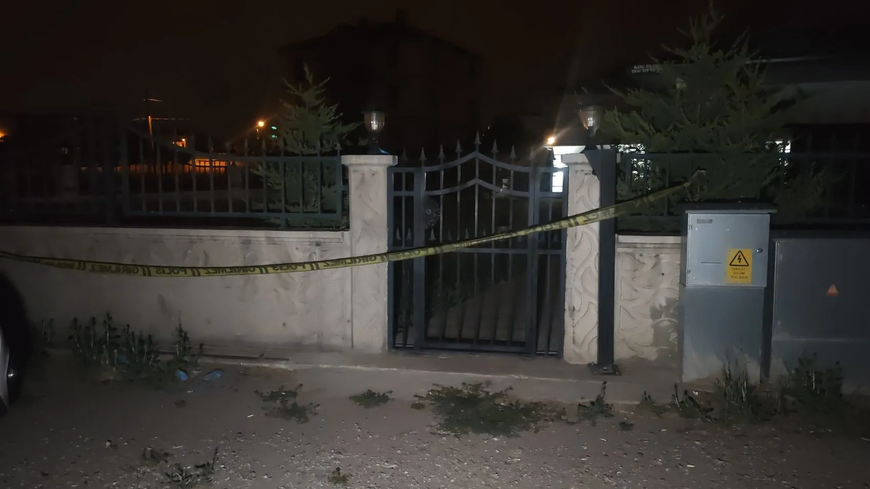 Aksaray’da villa bahçesindeki alkol masasında cinayet işlendi