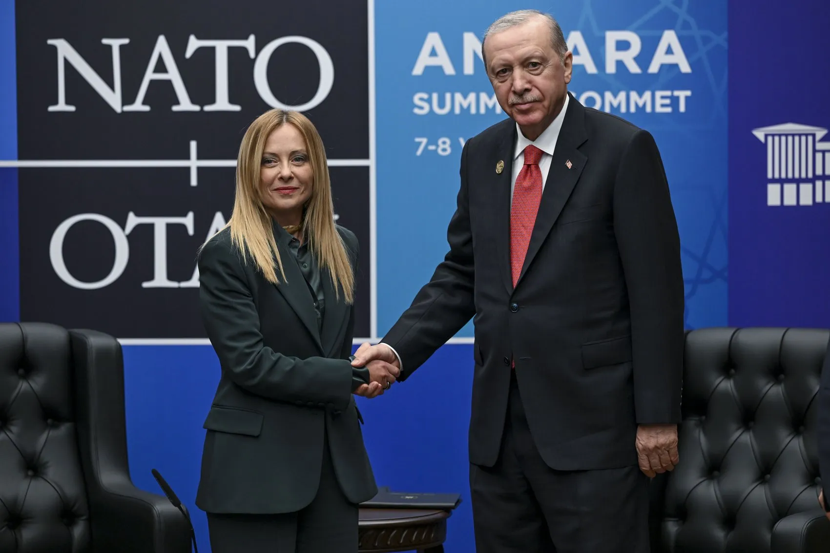 Erdoğan ve Meloni Ankara'da bir araya geldi