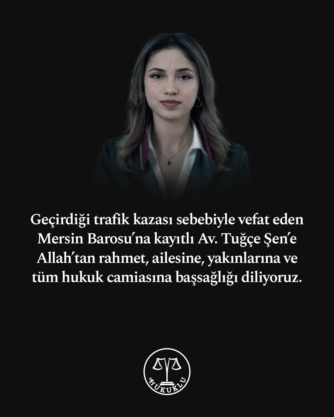 Yaya geçidinde hayatını kaybeden genç avukat son yolculuğuna uğurlandı
