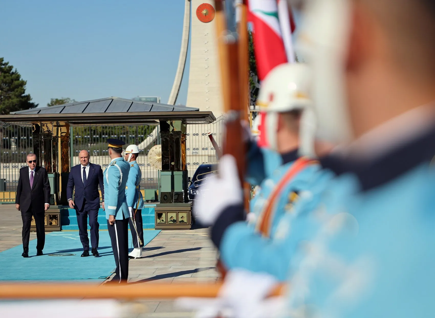 Erdoğan ve Avn Ankara'da bir araya geldi