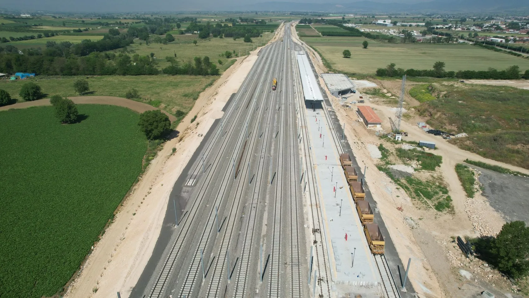 Bursa hızlı tren hattında sona gelindi