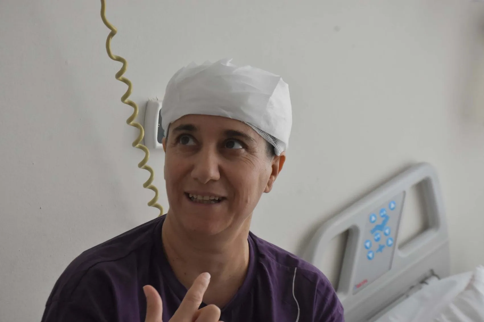 Beyindeki dev tümör hibrit yöntemle güvenle temizlendi