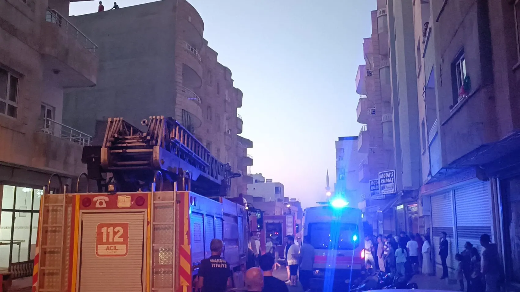 Nusaybin'de mutfak tüpü patladı İki kişi yaralandı
