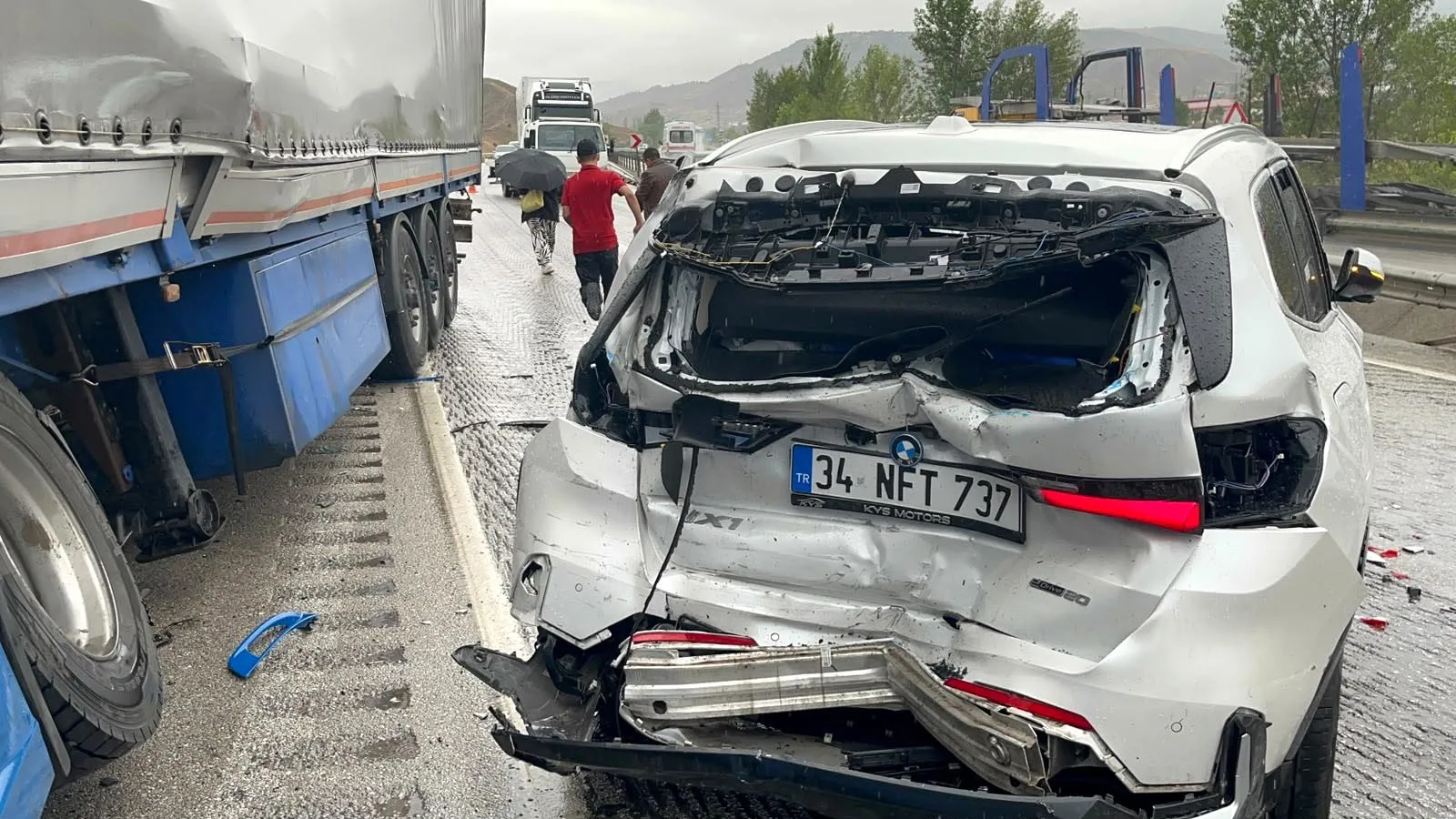 Kastamonu Tosya yolunda zincirleme facia