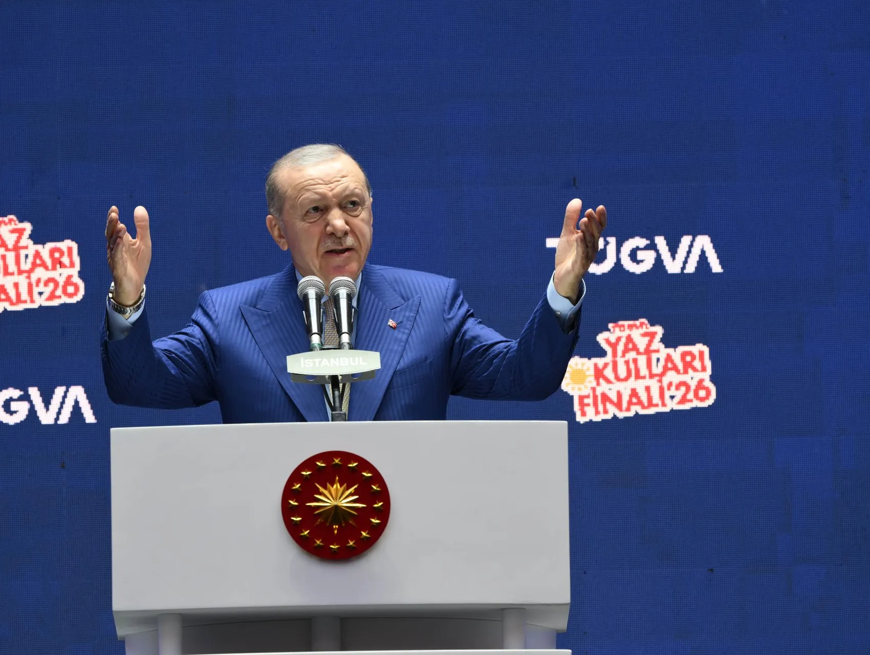 Erdoğan'dan TÜGVA vurgusu Gençlik milletin atardamarıdır