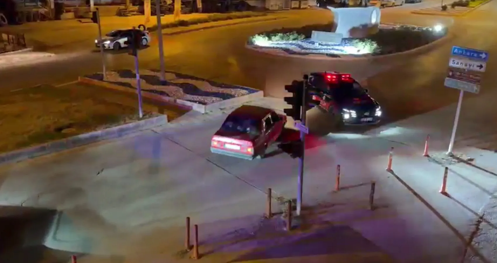 Burdur’da polisten kaçan ehliyetsiz sürücüye 280 bin lira fatura çıktı