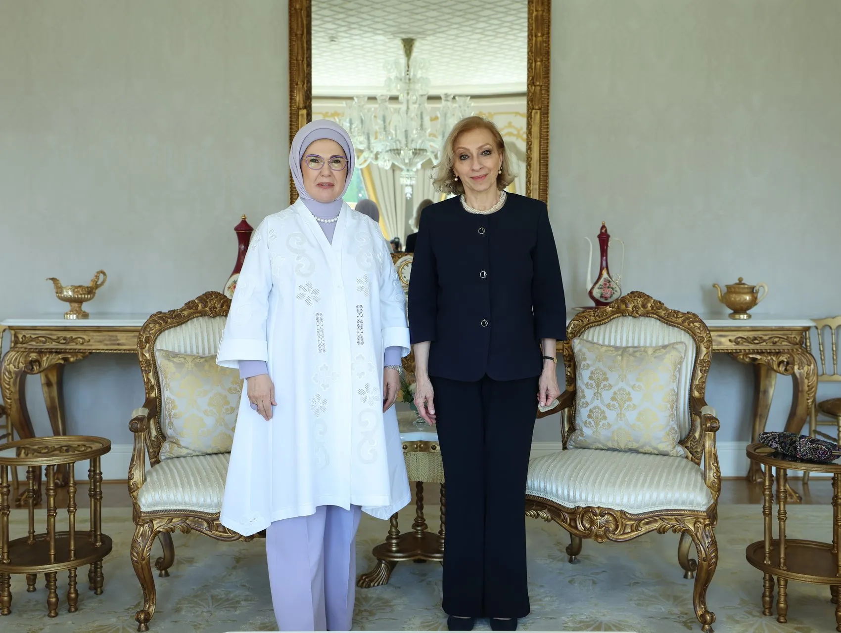 Emine Erdoğan İstanbul’da Sahar Selam’ı konuk etti