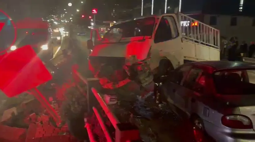 Niğde’de zincirleme kaza 4 yaralı
