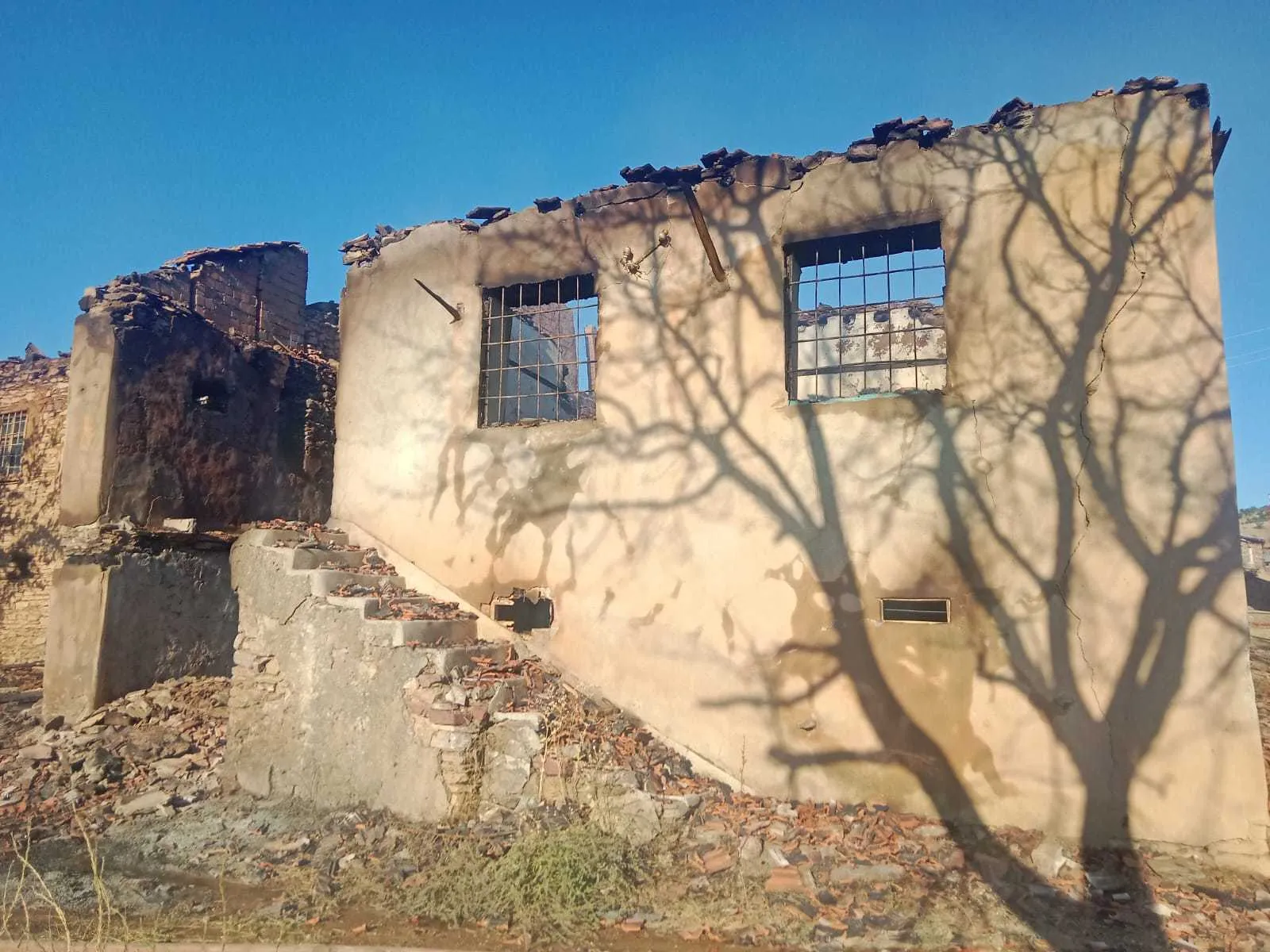 Malatya Pütürge'de ev yangını ormana sıçradı