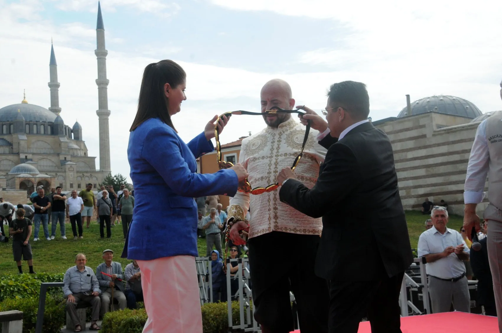 Kırkpınar er meydanında ağa heyecanı yaşandı