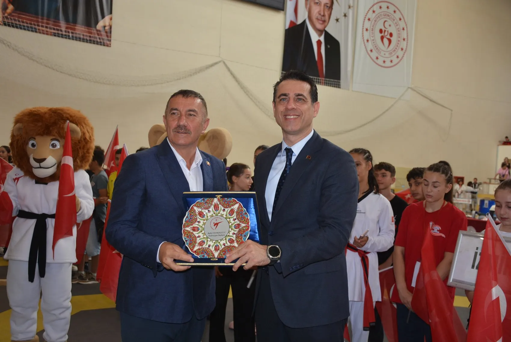 Sinop minik taekwondoculara ev sahipliği yapıyor