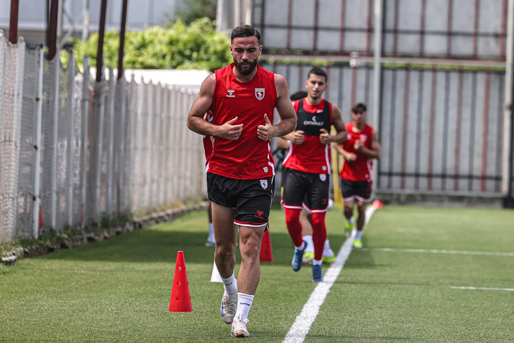 Samsunspor yeni sezon için ter dökmeye başladı