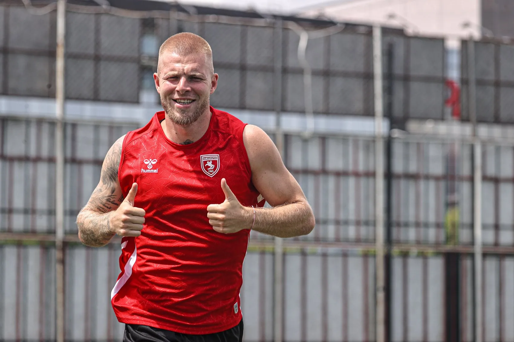 Samsunspor yeni sezon için ter dökmeye başladı