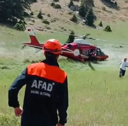 Konya’da altı gündür aranan vatandaş arazide sağ bulundu