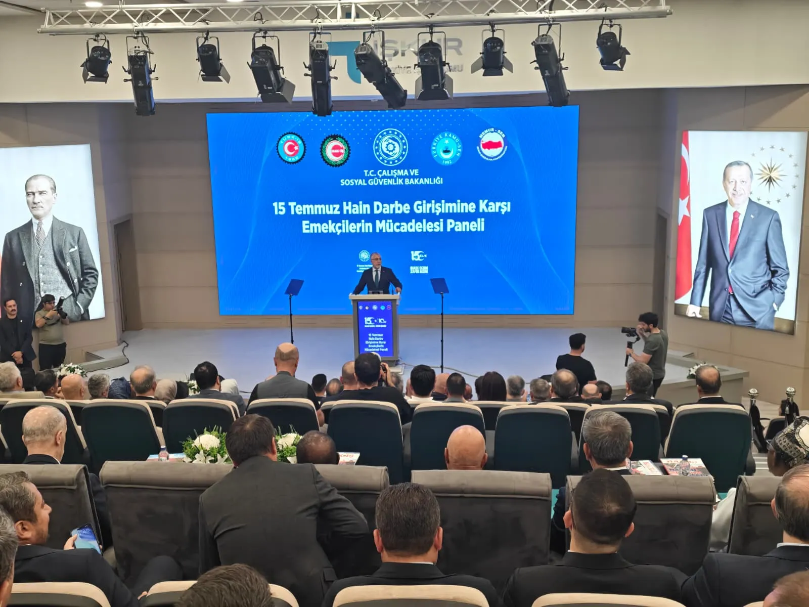 Bakan Işıkhan Sendikal mücadele milli iradenin karşısında yer alamaz