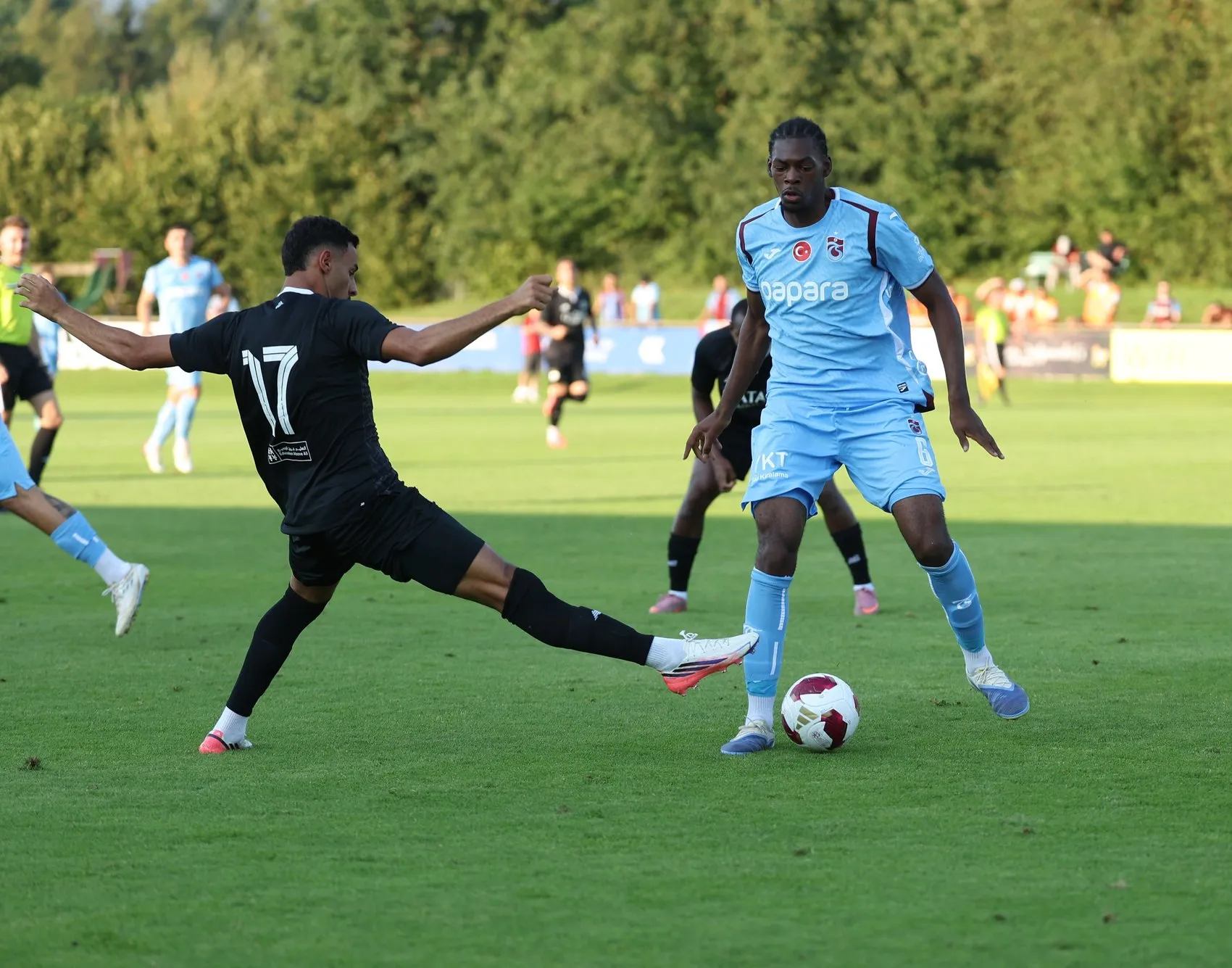 Trabzonspor Avusturya kampında gol yollarında yine sessiz kaldı