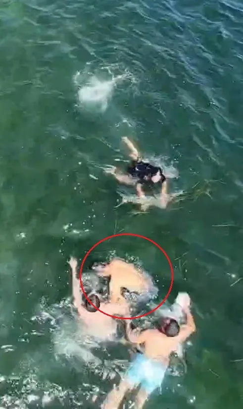 Erdek'te boğulan kişiyi dron operatörü kurtardı