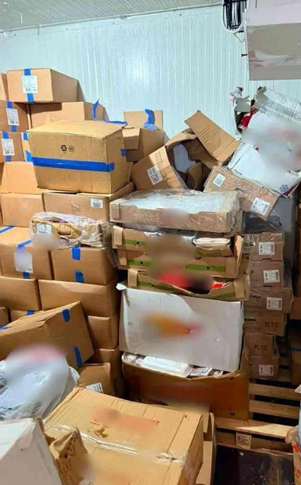 Bodrum’da bir işletmede tonlarca bozuk gıda ele geçirildi